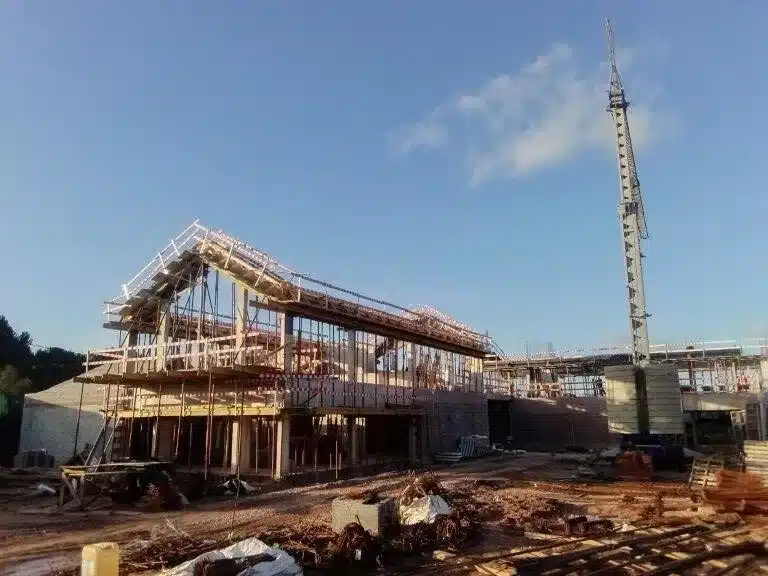 Palmela - Construção de telhado